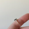 Anillo solitario Circon negro - Imagen 3
