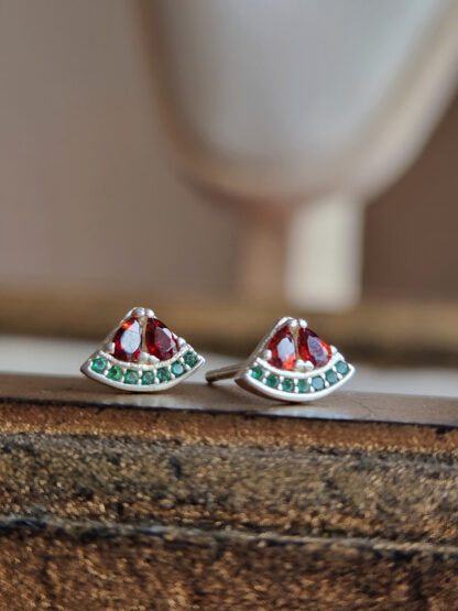 Aros Circones Sandía