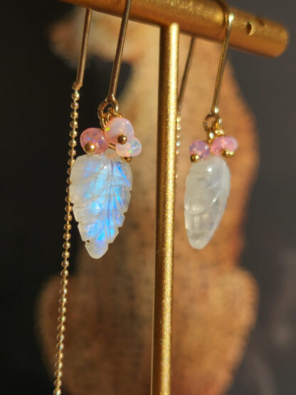 Aros Cadena Doré Piedraluna Opalos - Imagen 3