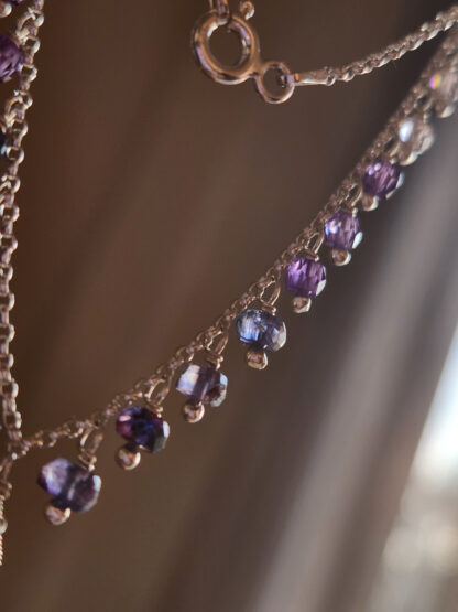Collar Rolo Amatista abanico - Imagen 2